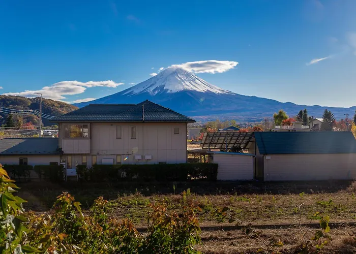 Mt Fuji View Free Kawaguchiko Station Pickup Free Bikes Bbq Ok